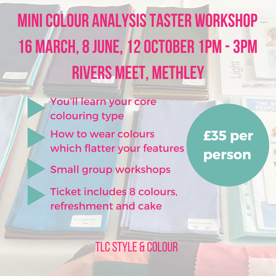 Mini Colour Analysis Taster Workshop 